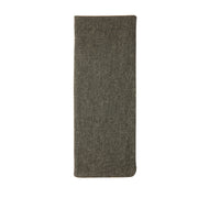 M & Glasses Peyepouchgry0 Unisex Portable Grey Cloth Eyewear Pouch for Eyewear Protection, Grey