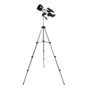 Celestron Moon Mission Travel Scope 70 Refractor Telescope, 70mm Fully Coated Optics, 168x Magnification, Portable with Tripod and Travel Backpack, White, 22009