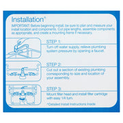 Large Capacity High Performance Whole House Standard Filtration System