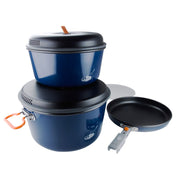 GSI Outdoors 44234 Bugaboo Ceramic Base Camper Large Cookware Set