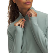 Under Armour 1389789-349-Md Motion Half-Zip Pullover - Silica Green/Hydro Green - M