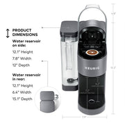 Keurig 6047966 K-Supreme Single Serve K-Cup Pod Coffee Maker, MultiStream Technology, Gray