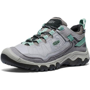 KEEN Targhee IV Waterproof Hiking Shoes for Women - Alloy/Granite Green - 10M