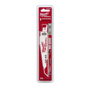 Milwaukee 48-00-5021 The Ax : 6-Inch 5/8 Teeth per Inch Sawzall Blade, 5-Pack