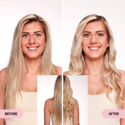 L'ange Hair Le Curl Titanium Curling Wand, 1.25-Inch Clip-Free Barrel, Pink, All Hair Types, Professional Styling Tool