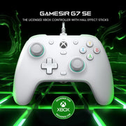 GameSir G7 SE Wired Controller for Xbox Series, White