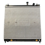 Denso Automotive Radiator with Transmission Oil Cooler, Black Finish, Fits Nissan Titan 2004-2015, Armada 2005-2015, Infiniti QX56 2004-2010, 221-3406