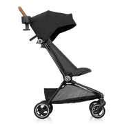 Evenflo Hummingbird Ultra-Lightweight Carbon Fiber Umbrella Stroller, Crest Gray, Up to 55 lb Capacity, ST300112509