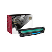 Clover Imaging High Yield Cyan Toner Cartridge, Compatible with HP Color LaserJet Enterprise M553DN M553N M553X and MFP M577 Series, 9,500 Page Yield, 200942P