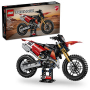 LEGO Technic Ducati Desmo450 MX Factory Motorcycle Building Set, 457 Pieces, Ages 10+, Multicolor, 42238