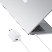 Anker 89089898 2 Port 33W Wall Charger with 6' USB-C to USB-C Cable - White
