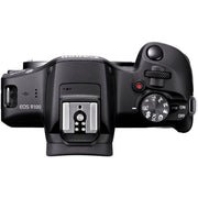Canon 6052C012 EOS R100 4K Video Mirrorless Camera with RF-S 18-45mm f/4.5-6.3 IS STM Lens - Black