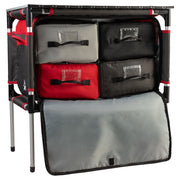 Camp Chef, MSTAB, Sherpa Camp Table and Organizer, Color-Brick