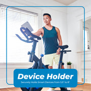 Echelon ECH-SPT Connect Sport 2 Indoor Cycling Exercise Bike, Blue