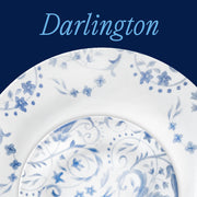Corelle Darlington 12-Piece Dinnerware Set, Romantic Filigree Pattern, Lightweight Durable Vitrelle Glass, Service for 4