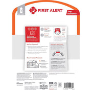 First Alert Battery-Powered Photoelectric Smoke and Carbon Monoxide Combination Pack, 2 Pack, White, SM210 CO400