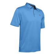 Under Armour Tech Short-Sleeve Polo - Carolina Blue/Pitch Gray - 4XL