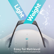 Aiper ZT2001W Scuba 800W Cordless Robotic Automatic Pool Cleaner for Above Ground Pools, White