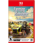 Solutions 2 Go Farming Simulator Signature Edition Nintendo Switch 2, Over 400 Machines, 25 Crops, Multiple Livestock, Global Landscapes