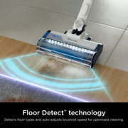 Shark IZ380H PowerPro Flex Reveal Cordless Stick Vacuum, Hypervelocity Suction, Dirt-Reveal and FloorDetect Technology, Self-Cleaning Brushroll, 50 Min Runtime, Mauve