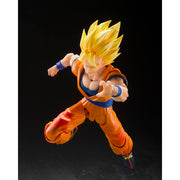 Bandai Spirits S.H.Figuarts Super Saiyan Son Goku Action Figure, 6 Inch, Dragon Ball Z The Games Begin BAS67612