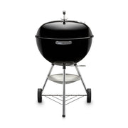 Weber Original Kettle Charcoal Grill, 22 Inch, Porcelain Enamel Finish, Black, 1502352