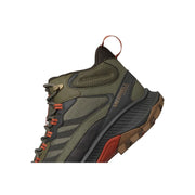 Merrell J037835 Speed Strike Mid Waterproof Hiking Boots for Men - Olive - 11M