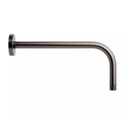 Signature Hardware SHRSA122GM 12 in. Shower Arm for Rain Shower with Escutcheon in Gunmetal