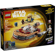 LEGO Star Wars SMART Play Luke's Landspeeder Building Set, 215 Pieces, Multicolor, Ages 6+, 75420