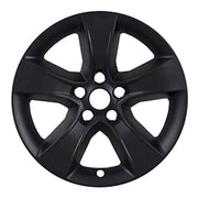Coast2Coast Wheel Skin Set of 4, Gloss Black, 17 in, 5-Spoke, Snap-On, ABS Plastic, for 2008-2014 Dodge Charger