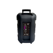 QFX PBX-1206SM PBX-1206SM 12-In. 21-Watt True Wireless Stereo Bluetooth Rechargeable Speaker with Wi