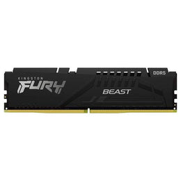 Kingston FURY Beast 32GB DDR5 5200MHz CL40 DIMM Desktop Memory Module, Black, KF552C40BB-32