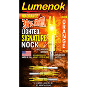 Lumenok Signature Lighted Nock - 3 Pack - Orange