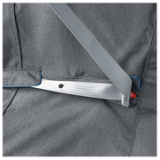 Kurgo Heather Dog Auto Hammock - Heather Grey/Coastal Blue