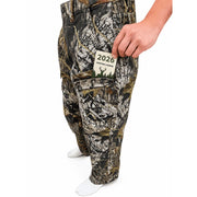 Mossy Oak New Break Up Men's 6-Pocket Cargo Hunting Pants, Brown Bottomland Camouflage, Classic Fit, Cotton Twill Fabric, 2XL
