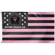WinCraft 3783004 Inter Miami CF 3' X 5' Deluxe Single-Sided Flag - Multicolor