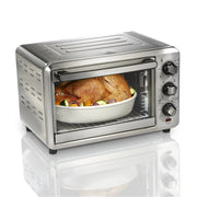 Hamilton Beach 31196FG Sure-Crisp Air Fryer Toaster Oven, 6 Slice Capacity - Stainless Steel