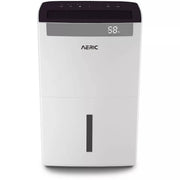 Aeric AERD501P 4500 sq. ft. 50 Pint Dehumidifier, White