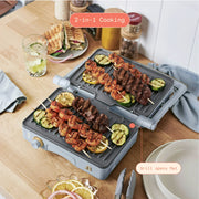 Beautiful 19450 2-in-1 Panini Press & Grill, Cornflower Blue by Drew Barrymore