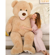 MaoGoLan W161_3_180 Giant Teddy Bear 6-ft Large Stuffed Animals Plush Toy, Brown