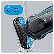 Braun Series 5 5049cs Electric Shaver with Beard Trimmer, Wet and Dry Use, EasyClean System, Rechargeable Cordless Foil Shaver, Blue