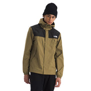 The North Face Antora Men's Waterproof Breathable Rain Jacket, Black Camo Print/Black, Medium, NF0A7QEY