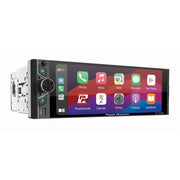 Power Acoustik Car Stereo, Single DIN, 6.5-Inch Color Touchscreen, Wireless Apple CarPlay, Android Auto, Bluetooth 5.0, USB Input, Backup Camera Support, CP-71WAK