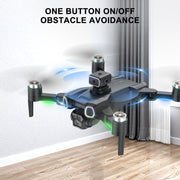 Wefone CS15 Foldable Drones with HD Camera for Kids 8-12, Black