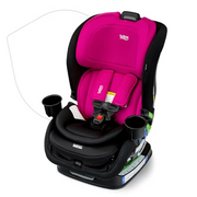 Britax E1C933Q Poplar Baby Boy or Baby Girl Convertible Car Seat - Magenta Onyx