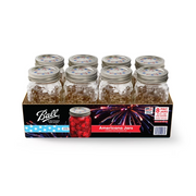 Ball 16oz Americana Regular Mouth Pint Jars with Lids, 8-Pack