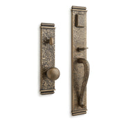 Signature Hardware SH552136AB New England Entrance Door Set, Antique Brass