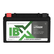 Interstate Batteries IBX Lithium Powersports Battery, 12V, 400 CCA, 13AH, Lightweight with Foam Padding, Group 9, IBX-9-Li