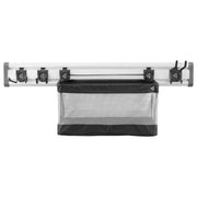 Gladiator GarageWorks GAKT48SSGY Sports GearTrack Pack 7-Piece Light Grey Multipurpose Storage Rail System