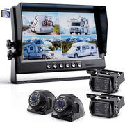 eRapta Truck Trailer Rear and Side View 9'' Backup Camera